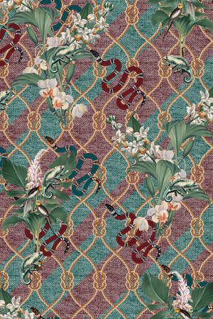 热带华亿平台印花华亿平台图片