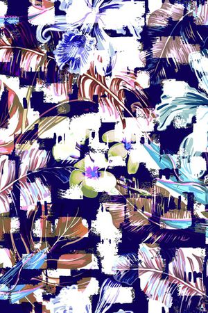 数码华亿平台印花华亿平台图片