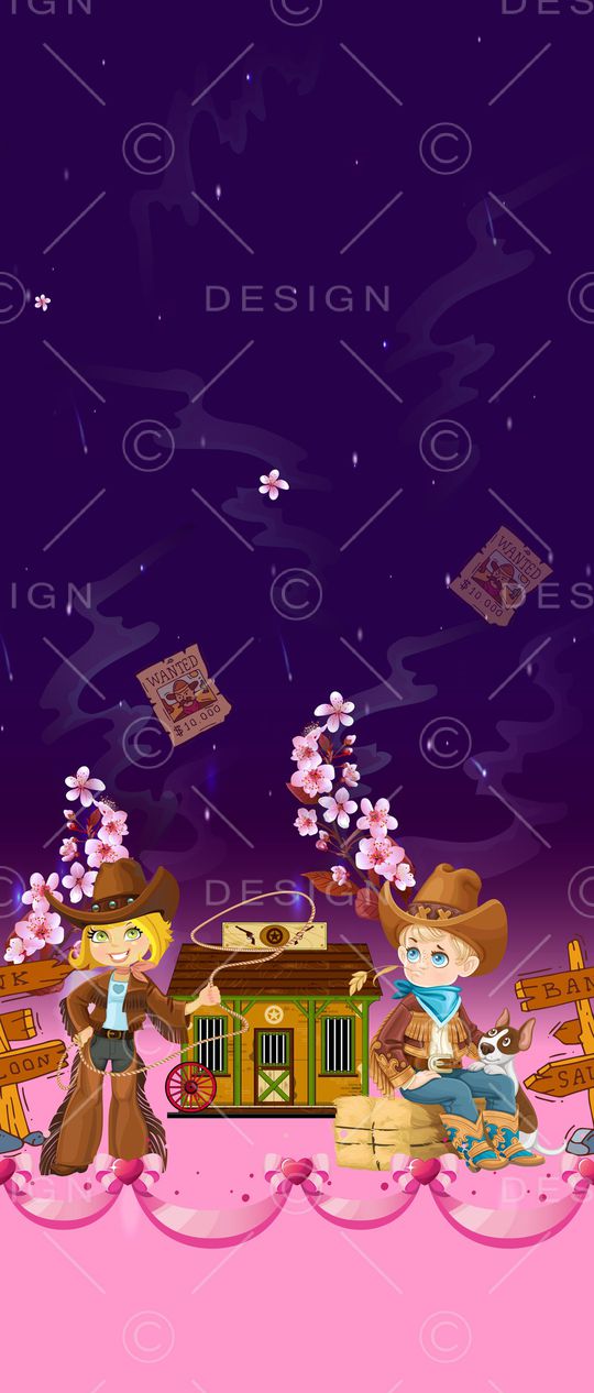 卡通印花华亿平台图片