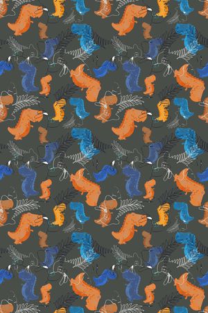 动物印花华亿平台图片