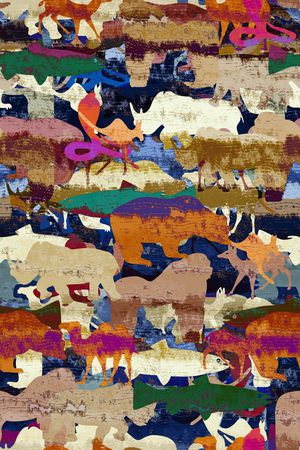 动物印花华亿平台图片