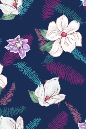 复古印花华亿平台图片