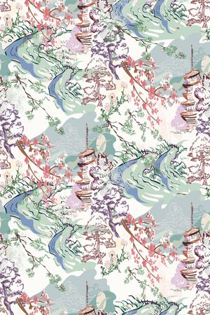 线条印花华亿平台图片