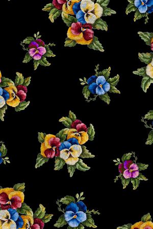 小碎花印花华亿平台图片