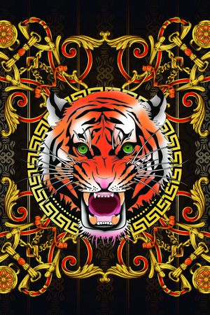 老虎印花华亿平台图片