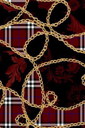 格子印花华亿平台图片