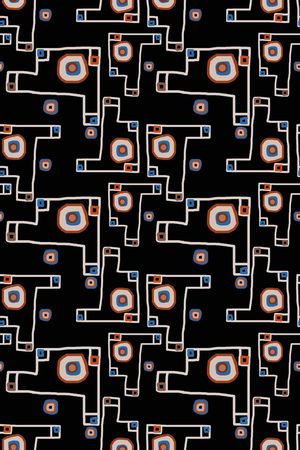 几何印花华亿平台图片