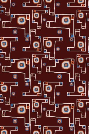 几何印花华亿平台图片