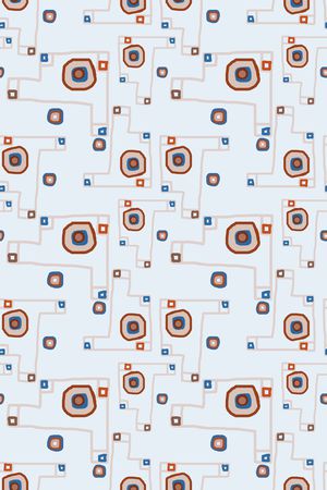 几何印花华亿平台图片