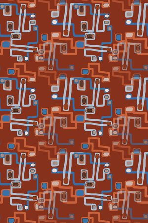 几何印花华亿平台图片