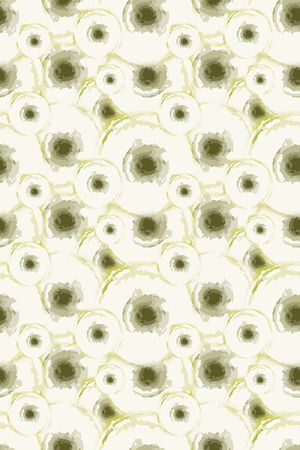 圆圈与波点印花华亿平台图片