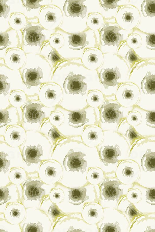 圆圈与波点印花华亿平台图片