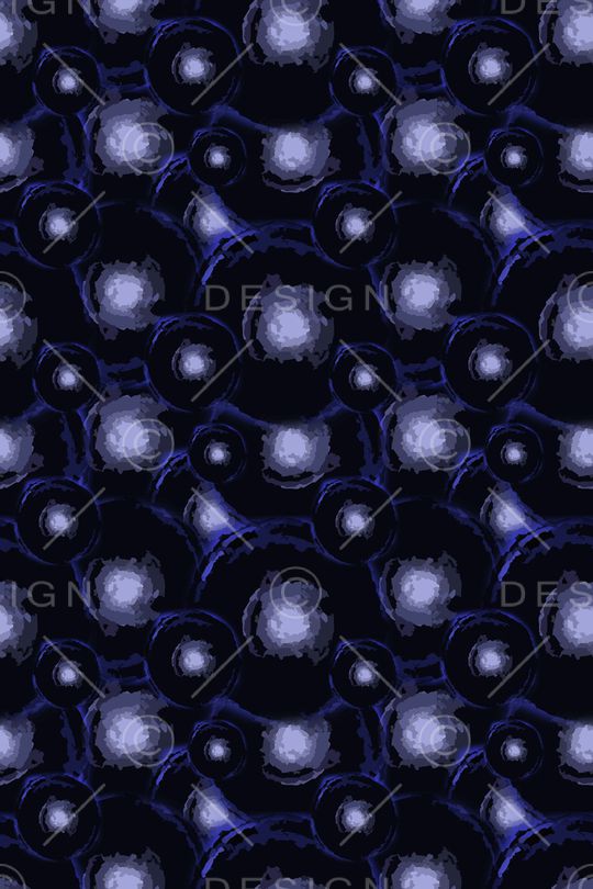 圆圈与波点印花华亿平台图片