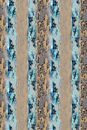 条纹混搭印花华亿平台图片