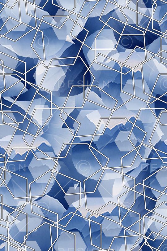 几何印花华亿平台图片