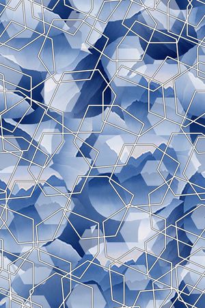 几何印花华亿平台图片