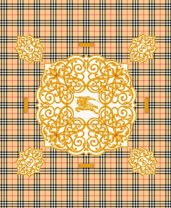 大牌风印花华亿平台图片