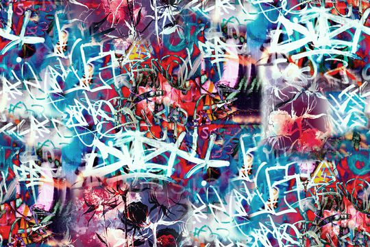 大牌风印花华亿平台图片