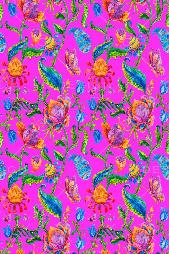 水彩印花华亿平台图片