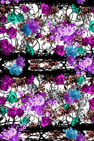 时尚印花华亿平台图片