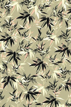 绿植树叶印花华亿平台图片