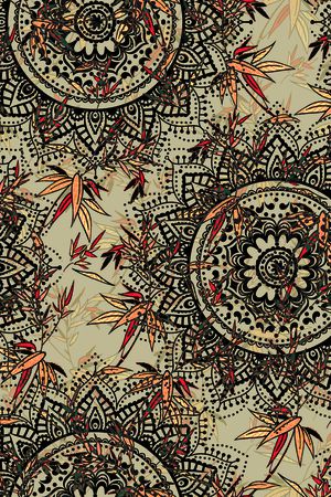 绿植树叶印花华亿平台图片