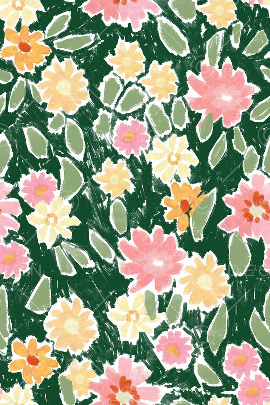 手绘印花华亿平台图片