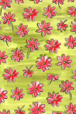 手绘印花华亿平台图片