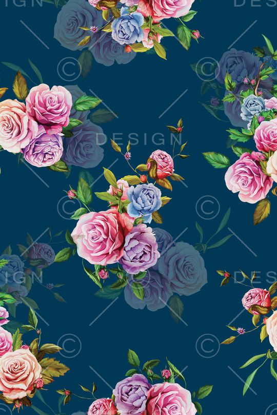 手绘印花华亿平台图片