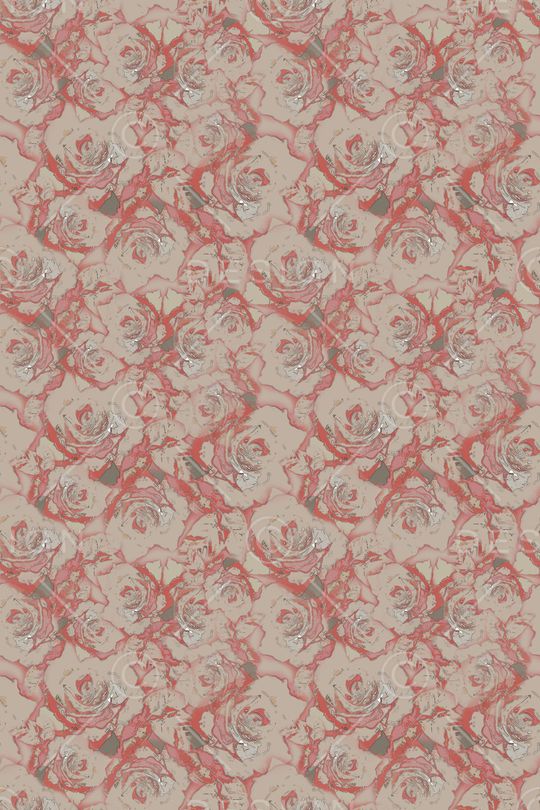 抽象花卉印花华亿平台图片