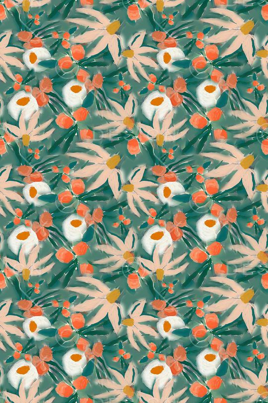 植物印花华亿平台图片