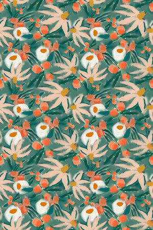 植物印花华亿平台图片