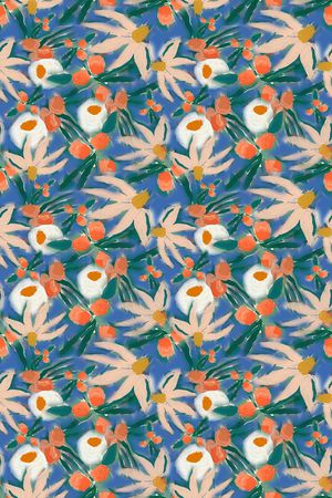 植物印花华亿平台图片