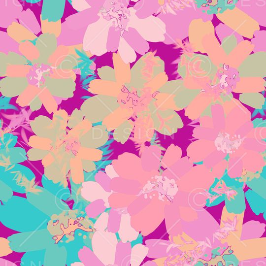 混合拼接印花华亿平台图片