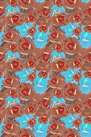 玫瑰花语印花华亿平台图片