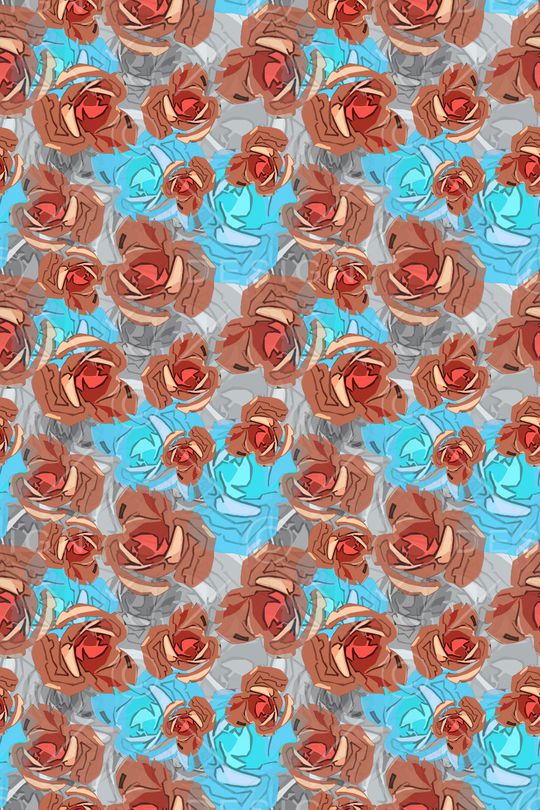 玫瑰花语印花华亿平台图片