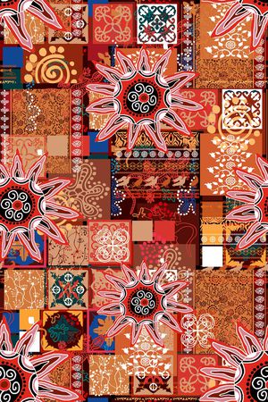 民族风印花华亿平台图片