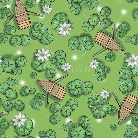 绿植树叶印花华亿平台图片