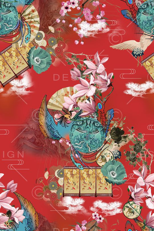 女装印花华亿平台图片