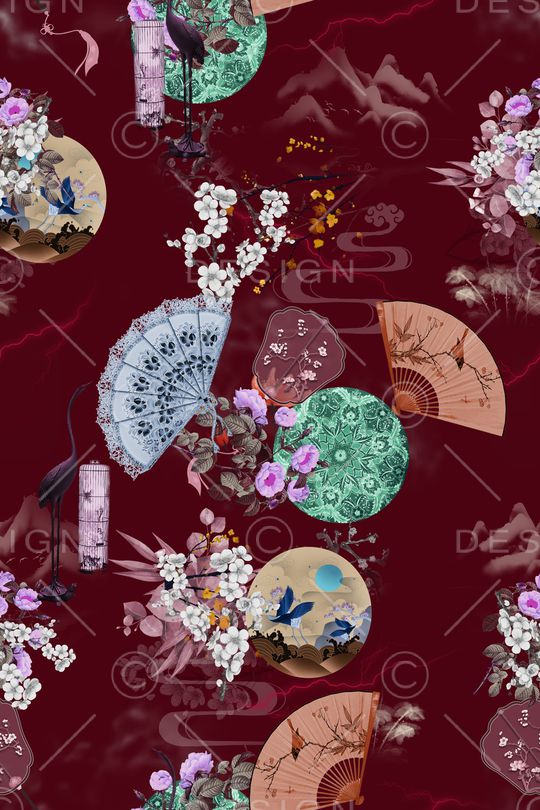 女装印花华亿平台图片