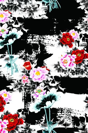 数码华亿平台印花华亿平台图片