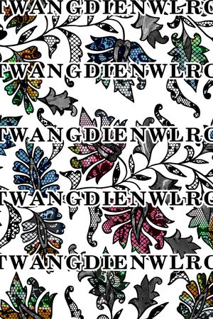 字母印花华亿平台图片