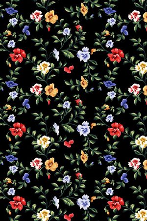 小碎花印花华亿平台图片