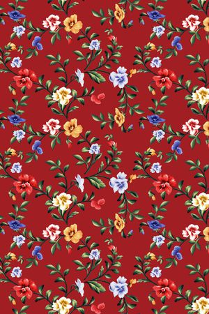 小碎花印花华亿平台图片