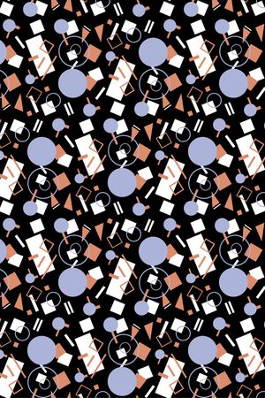 几何印花华亿平台图片