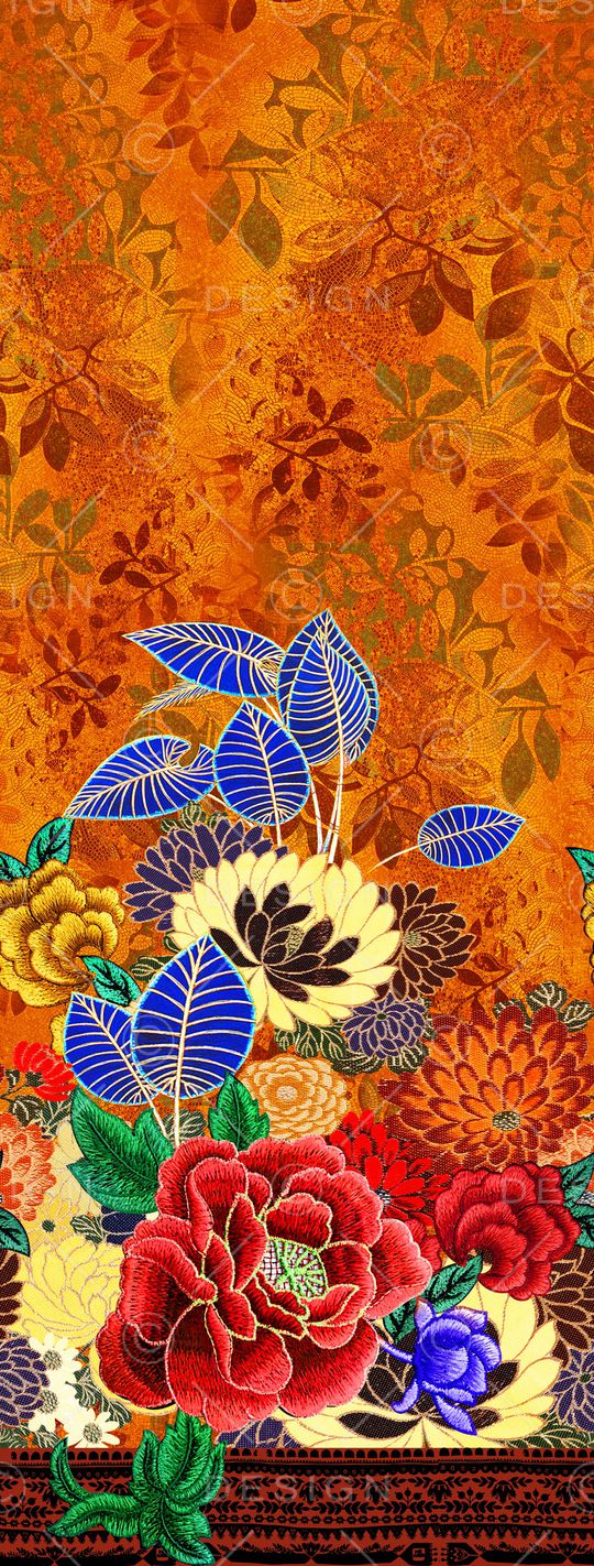 定位花印花华亿平台图片