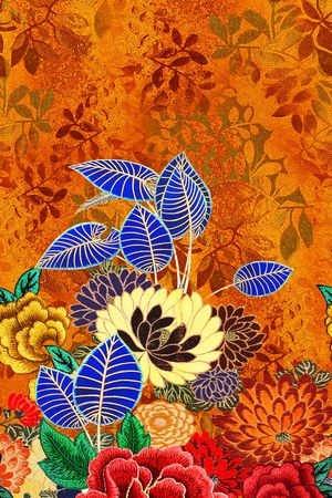 定位花印花华亿平台图片