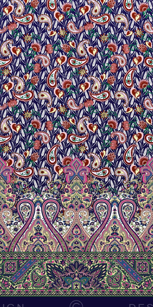 剪影印花华亿平台图片