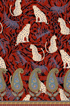 动物印花华亿平台图片