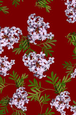 牡丹印花华亿平台图片